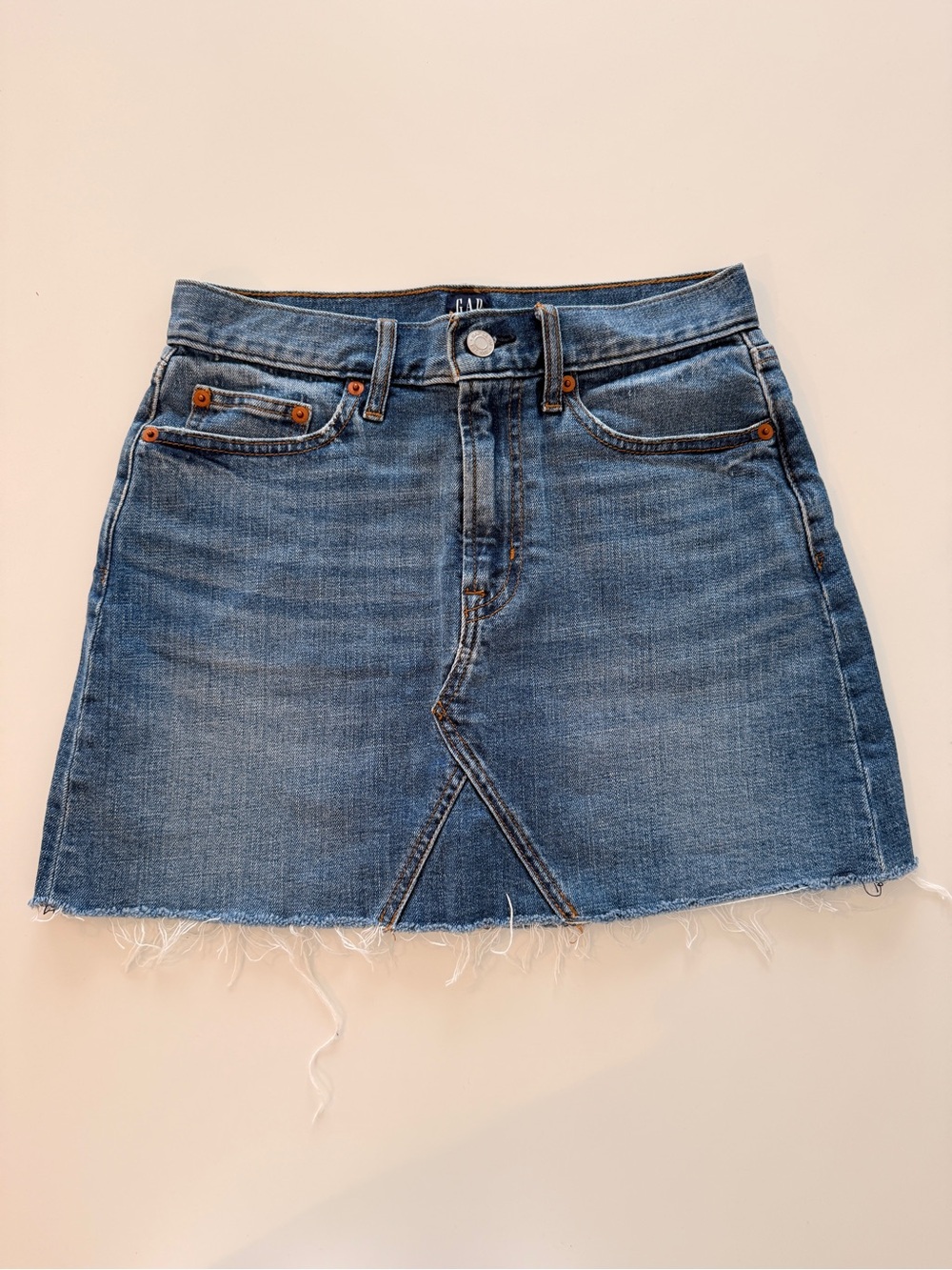 GAP Blue Denim Mini Skirt